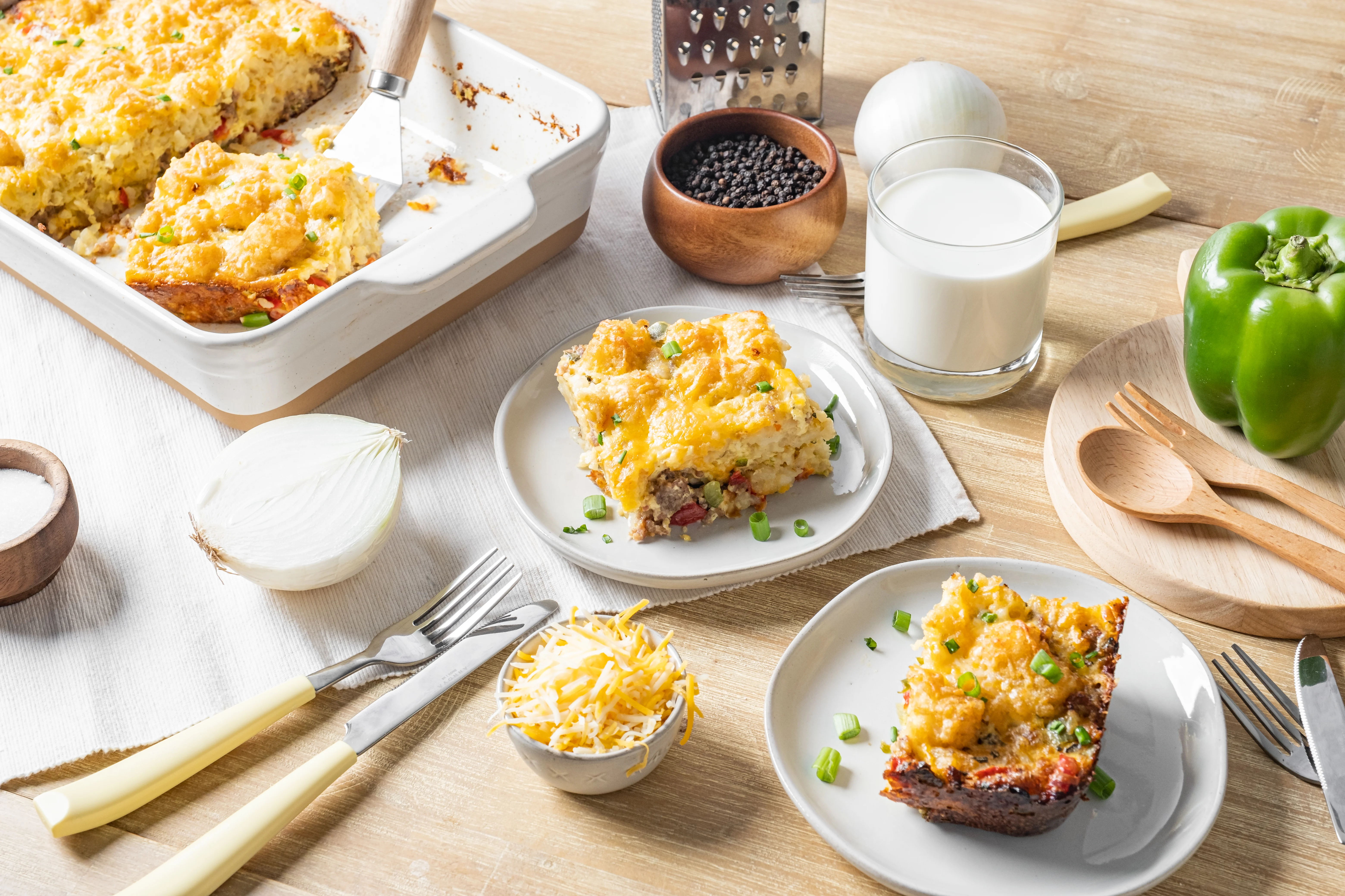 Hot Tots Breakfast Bake | Cooking Professionally