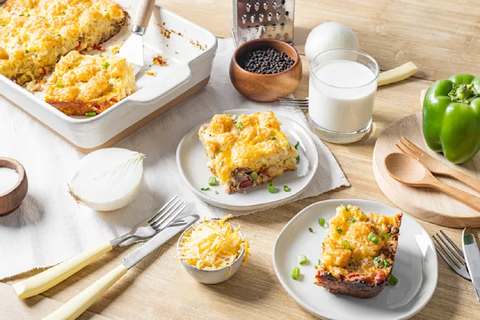 Hot Tots Breakfast Bake