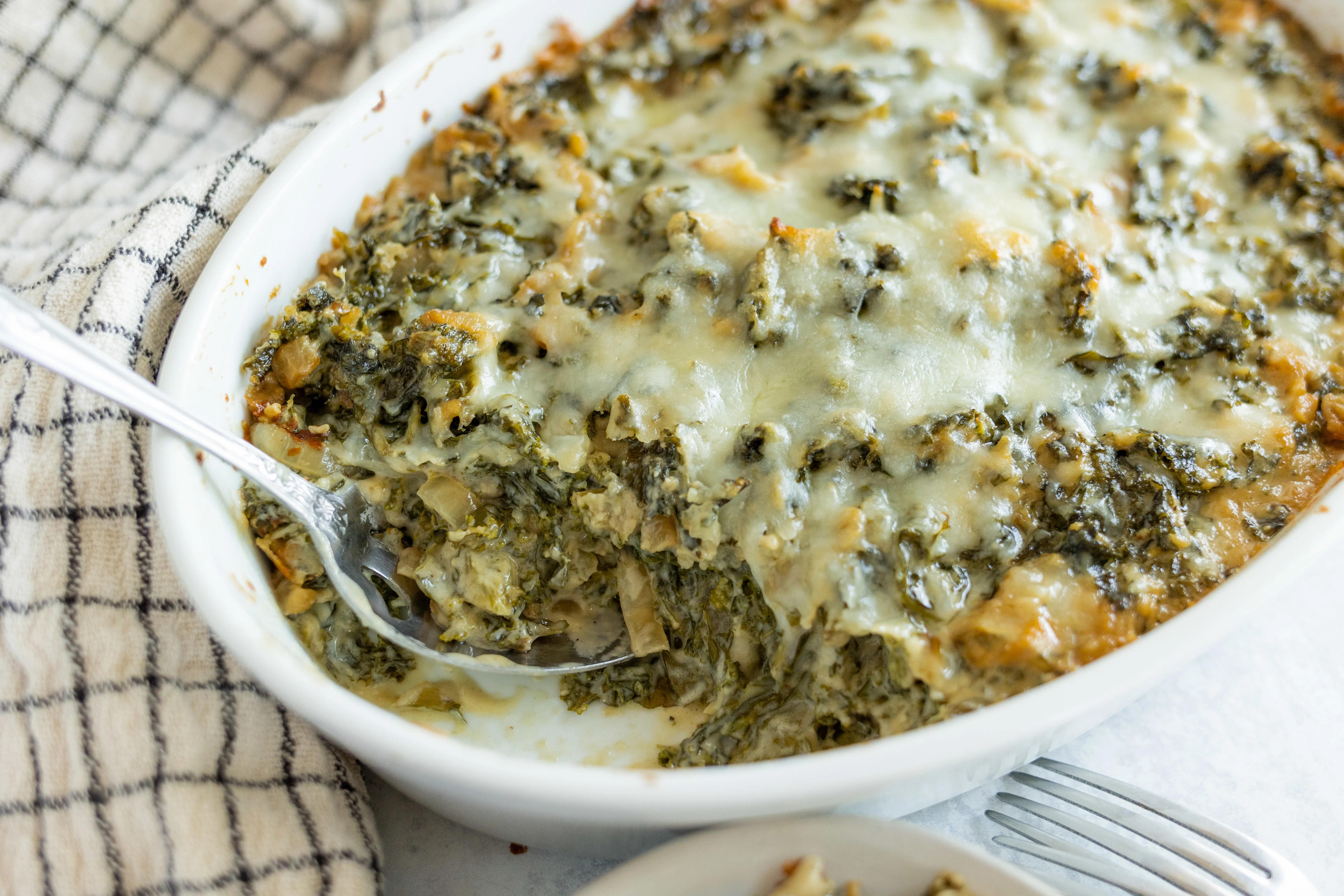 Golden Kale Bake | Recipe Reader