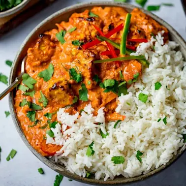 Easy Slow Cooker Chicken Tikka Masala image