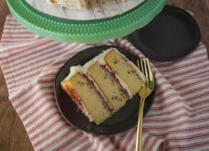 White Christmas Cake