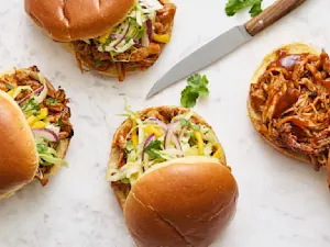 Easy Chicken Barbecue Sammies 1