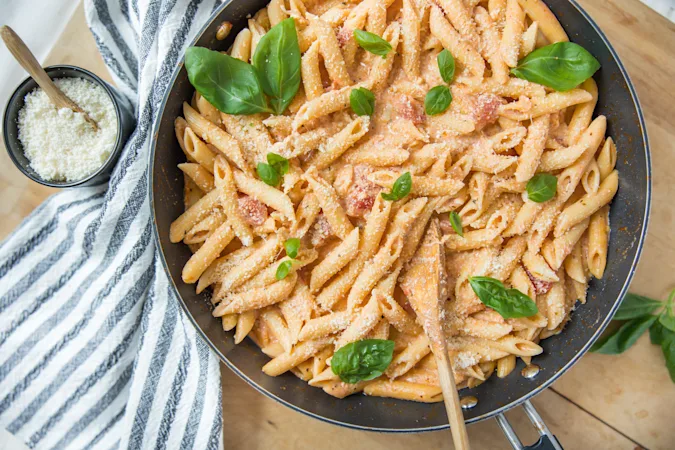Pretty Pink Pasta