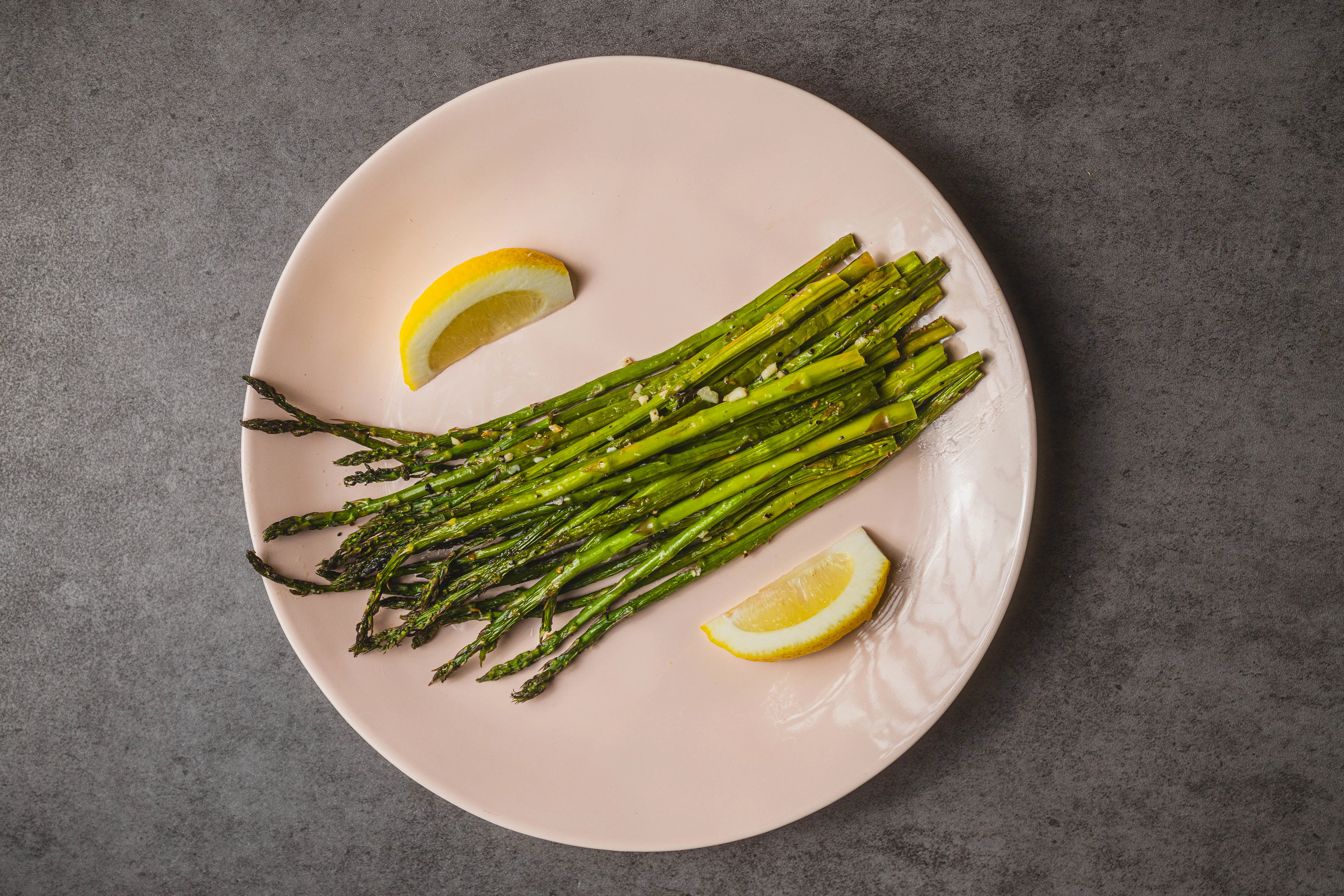 Lemon Garlic Asparagus | Heartland Cooking
