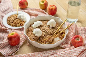 Healthy Apple Crisp