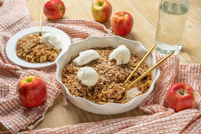 Healthy Apple Crisp