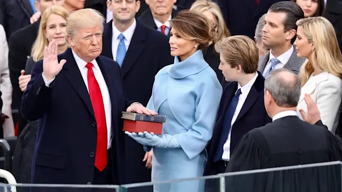 Donald Trump swearing in ceremony-1