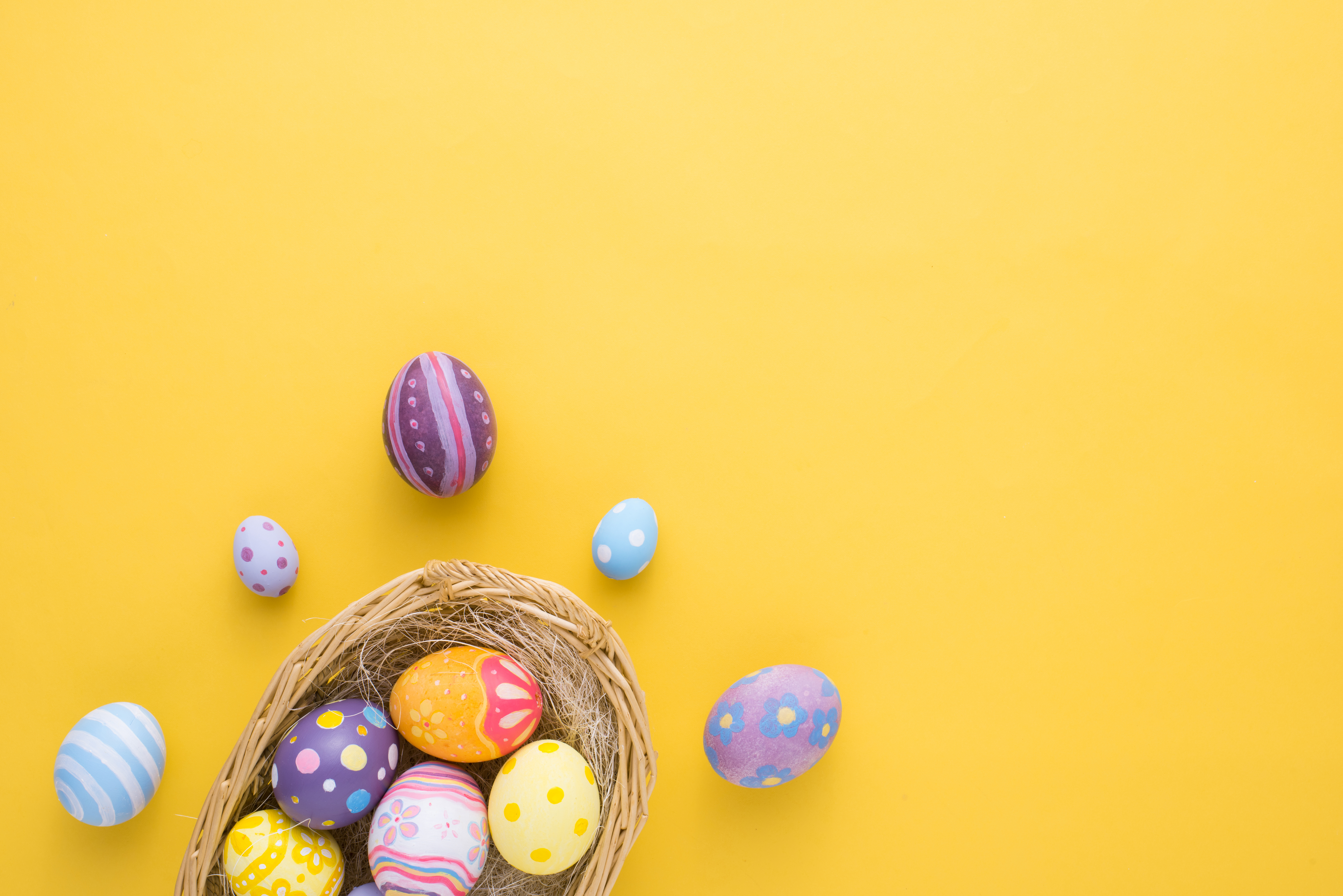 What did the Easter egg ask for at the hair salon? image