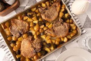 One Pan Pork Chops