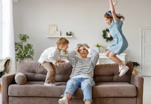 What's the best way to get your kids' attention? image