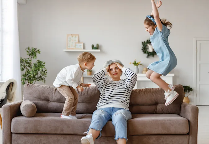 What's the best way to get your kids' attention? image
