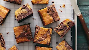 Perfect Pumpkin Brownies 1