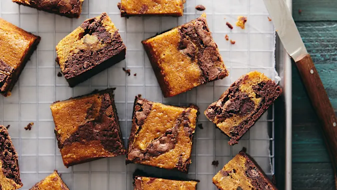Perfect Pumpkin Brownies 1