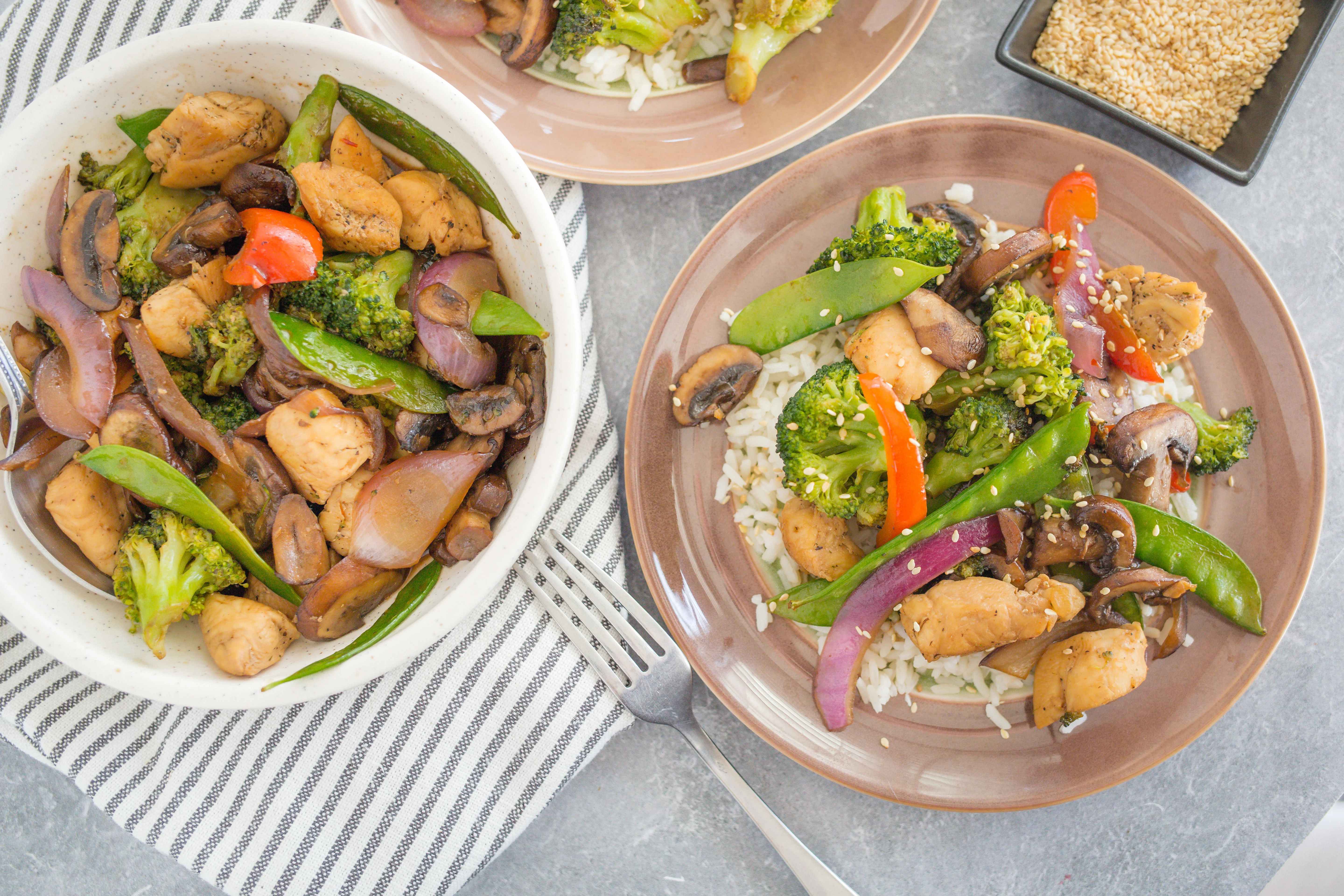 Sesame Chicken Stir-Fry | Command Cooking