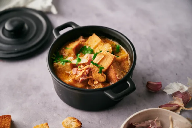 Garlic Bread Soup