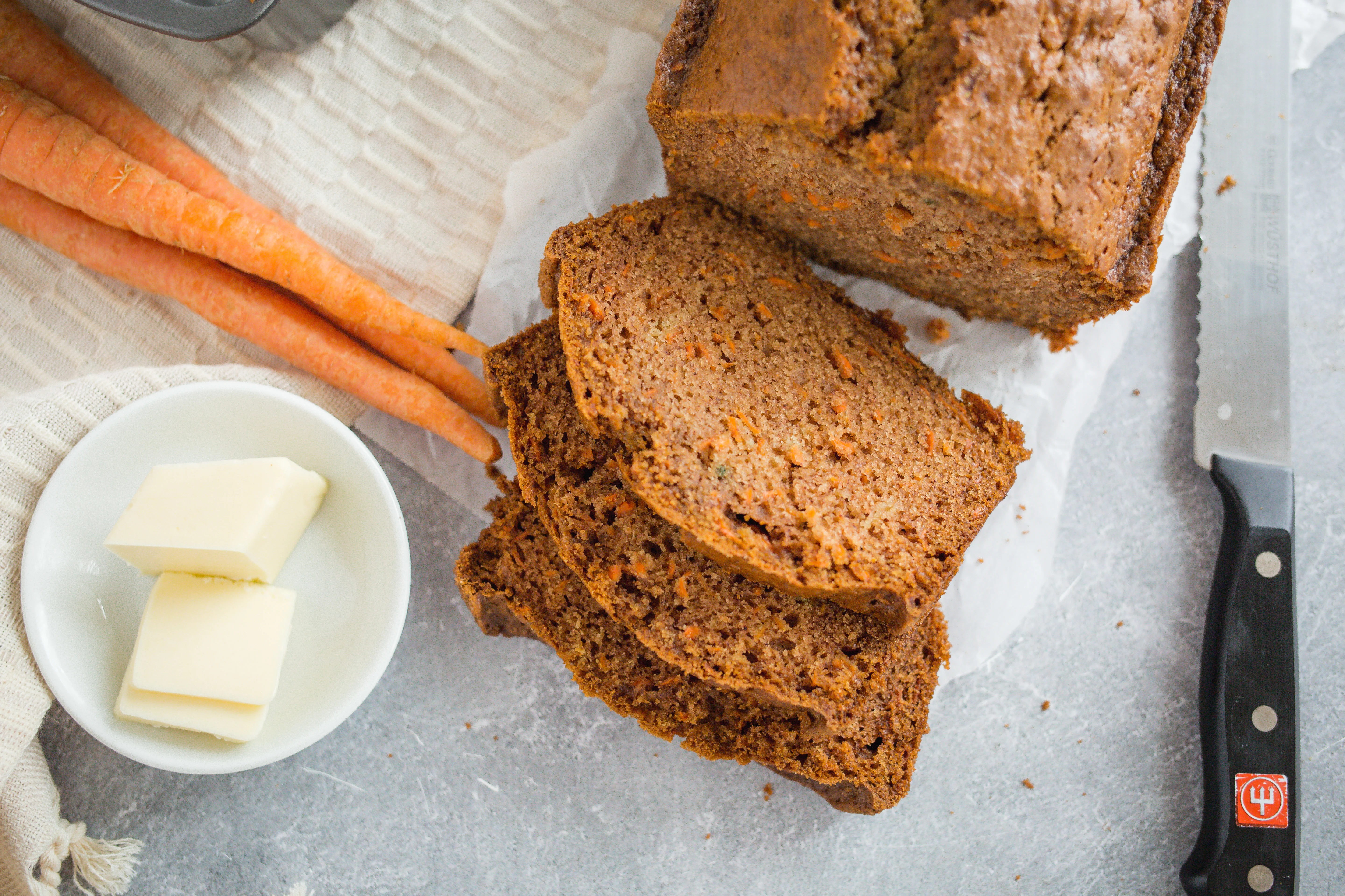 Homemade Carrot Bread | Cooking Professionally