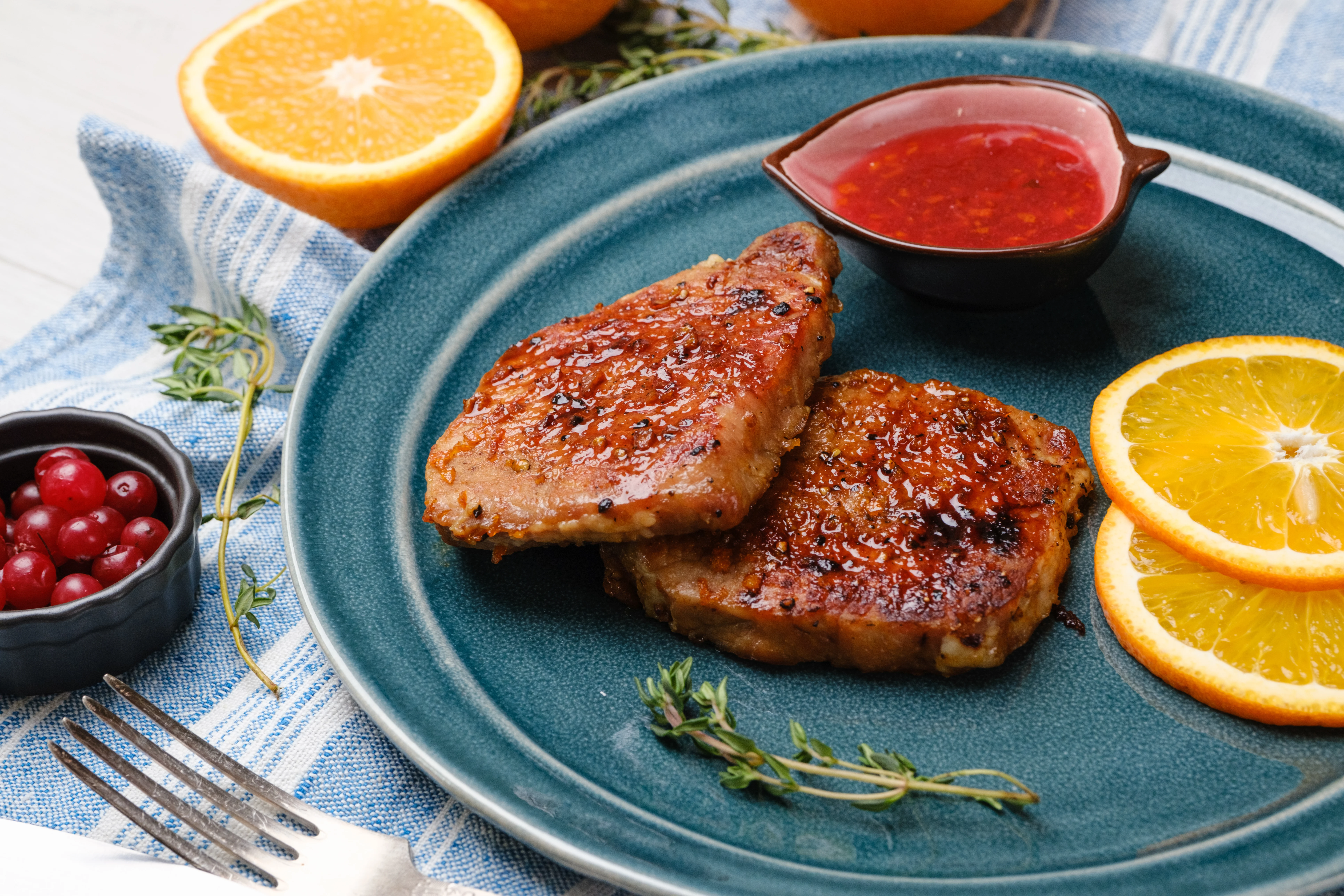 Simply Glazed Pork Chops | Cooking Professionally
