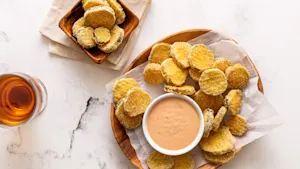 Homemade Pickle Chips