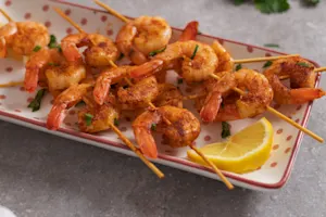 Buttery Grilled Shrimp
