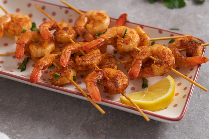 Buttery Grilled Shrimp