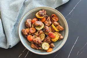 No-Skewer Kebob Bake