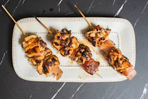 Lemon Garlic Chicken Kabobs