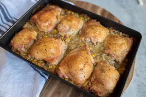 Chicken and Stuffing Bake
