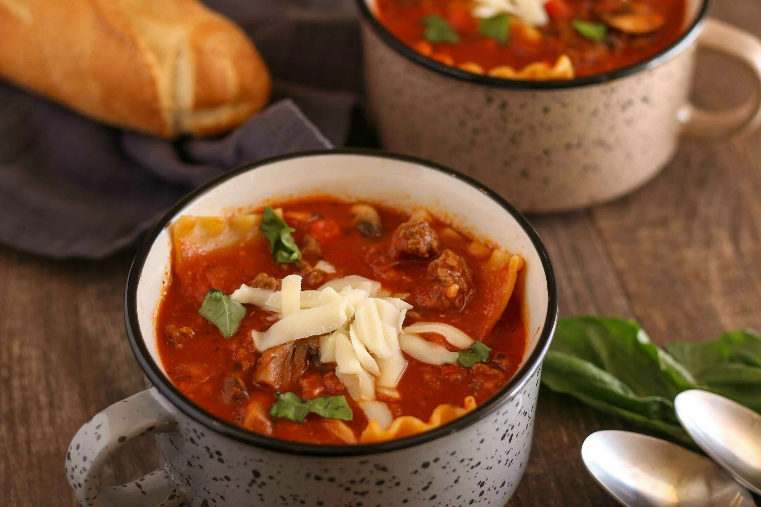 Lazy Lasagna Soup | Lazy Cooking