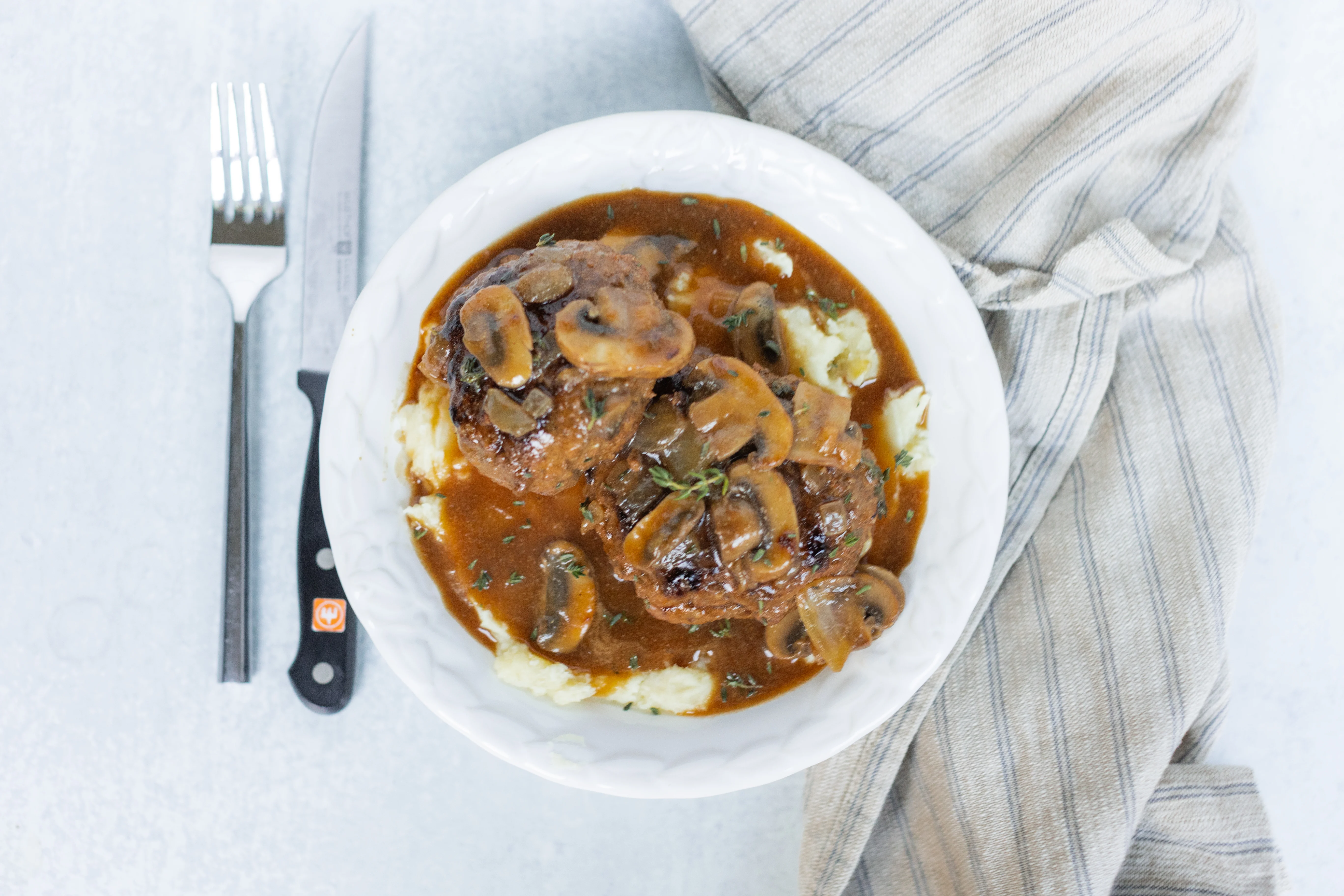 Homestyle Salisbury Steaks | Easier Eats