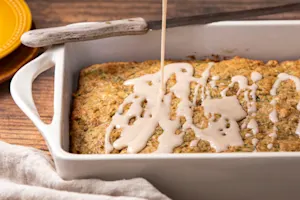 Brown Butter Zucchini Coffee Cake