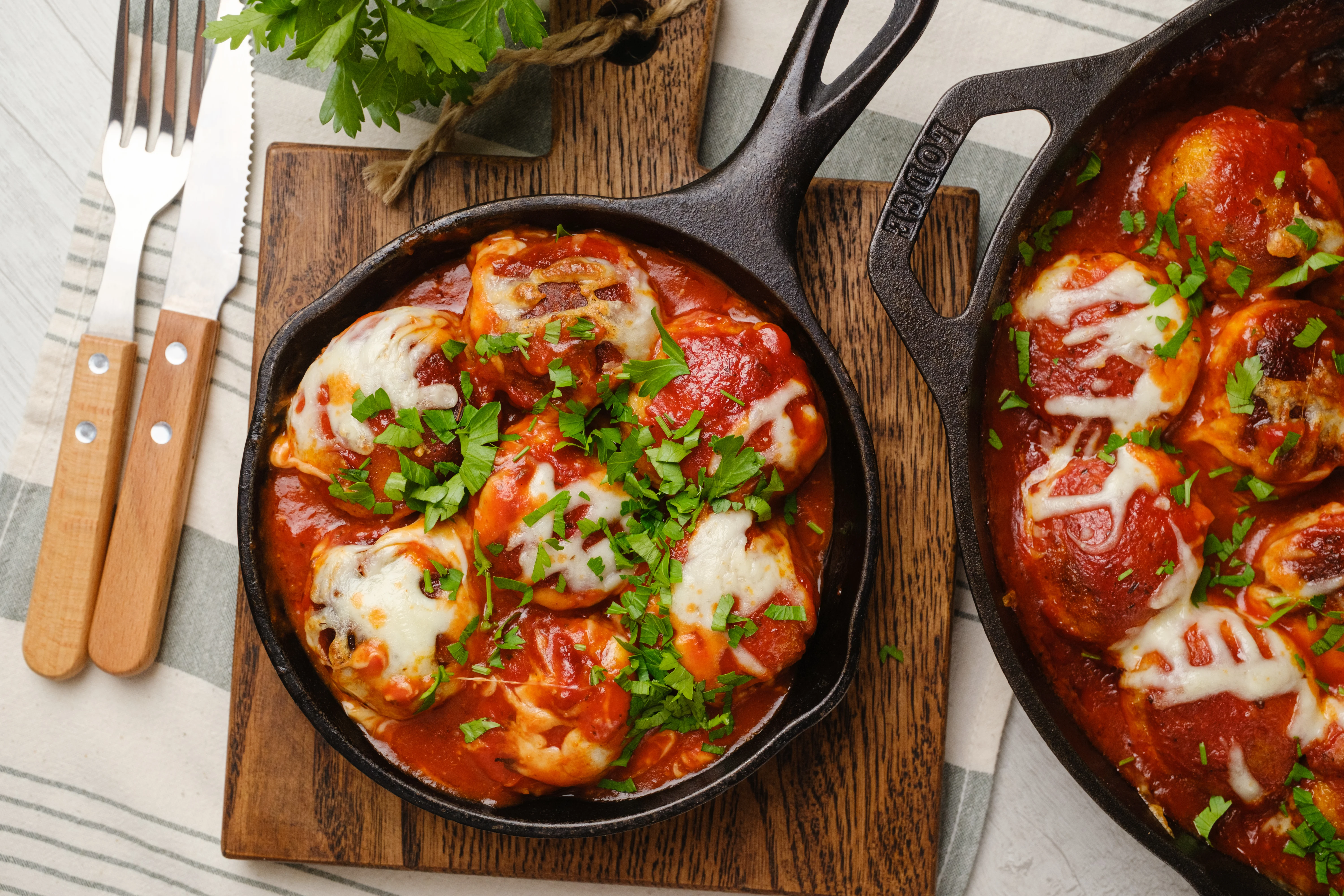 Chicken Parmesan Balls | Lazy Cooking