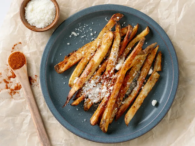 Baked Parmesan Fries-7