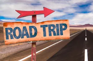 What kind of car did the disciples drive on their road trip? image