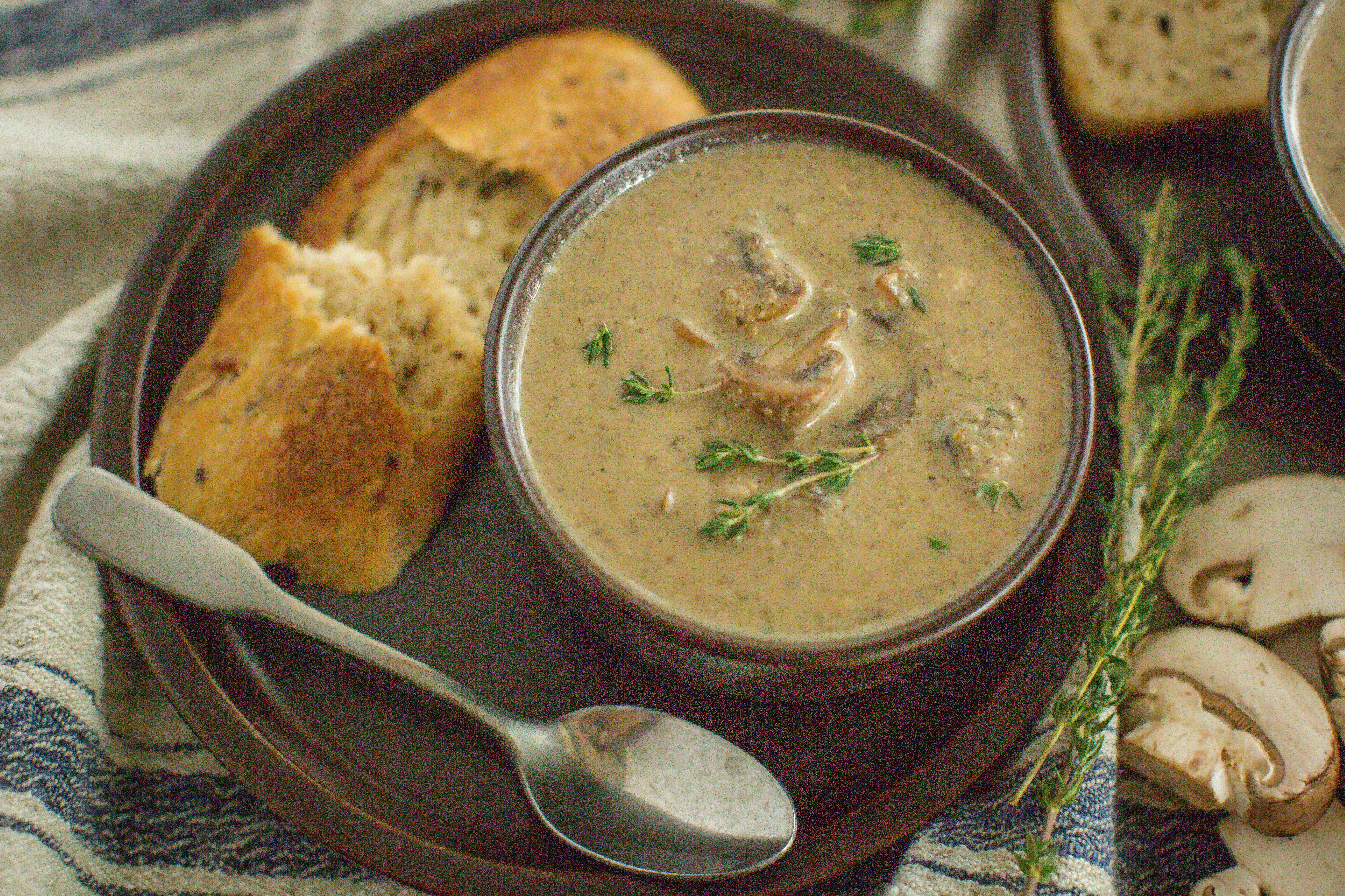 Homemade Cream of Mushroom Soup | Command Cooking