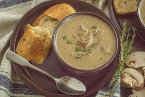 Homemade Cream of Mushroom Soup-14