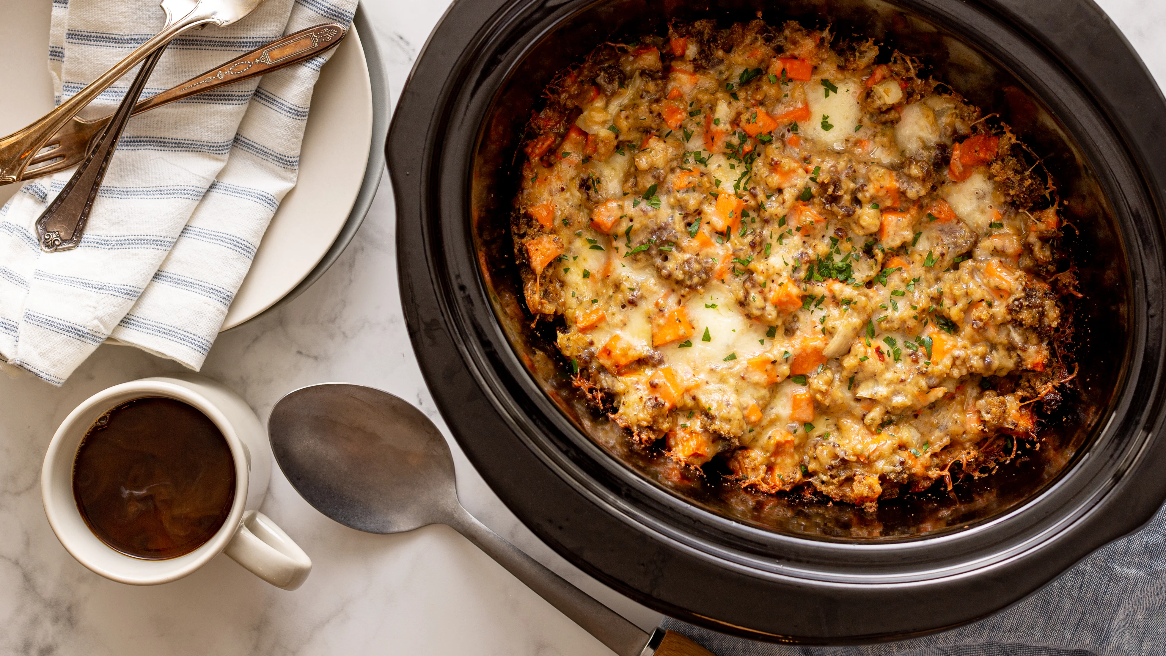 Sweet Potato Breakfast Casserole | Cooking Professionally