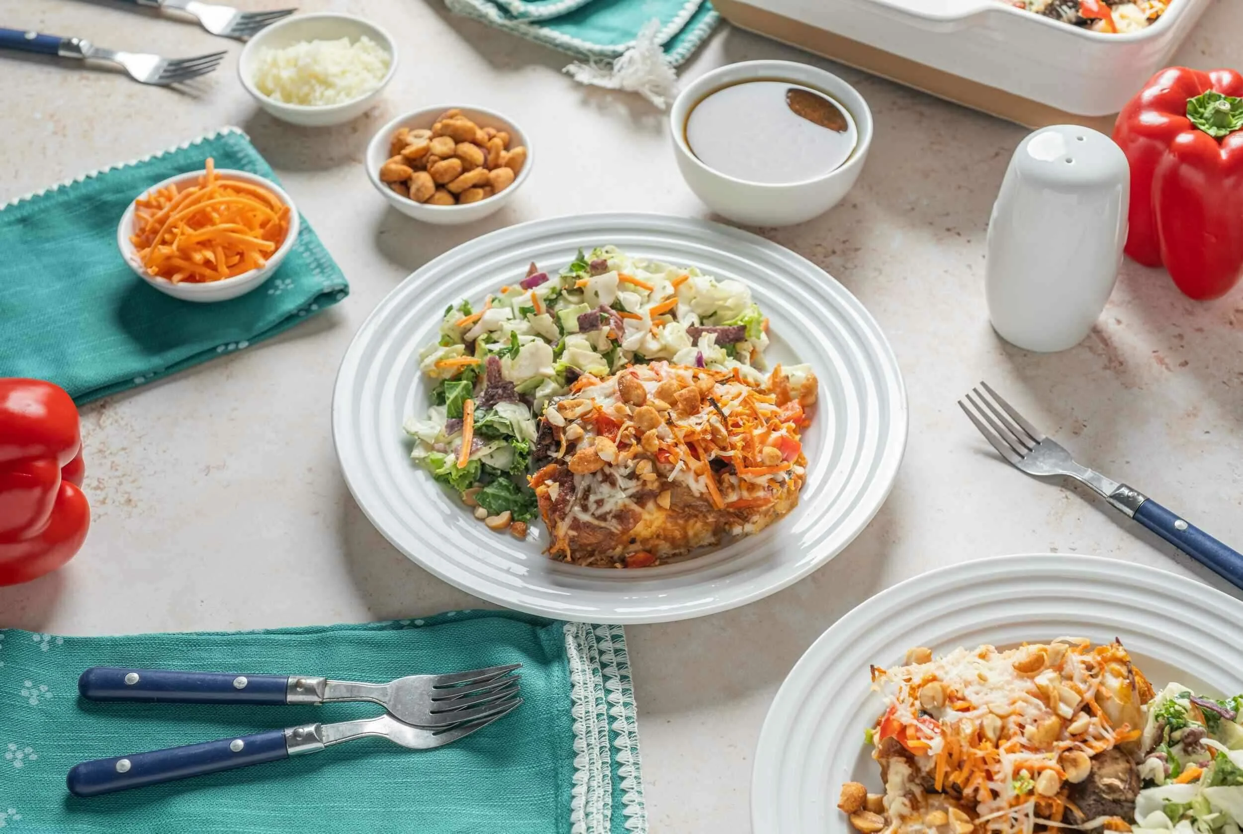 Thai Peanut Chicken Casserole | Command Cooking