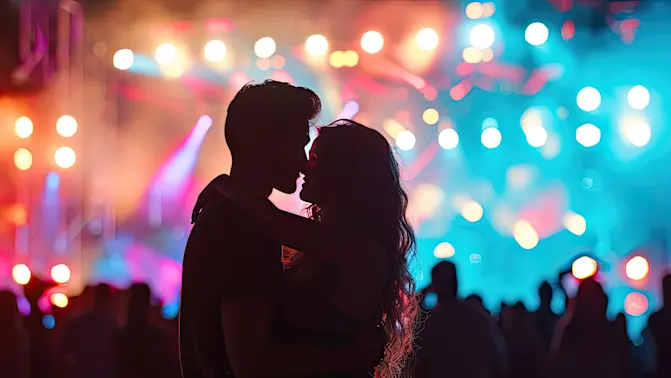 This Couple Said "I Do" at a Taylor Swift Concert!-1