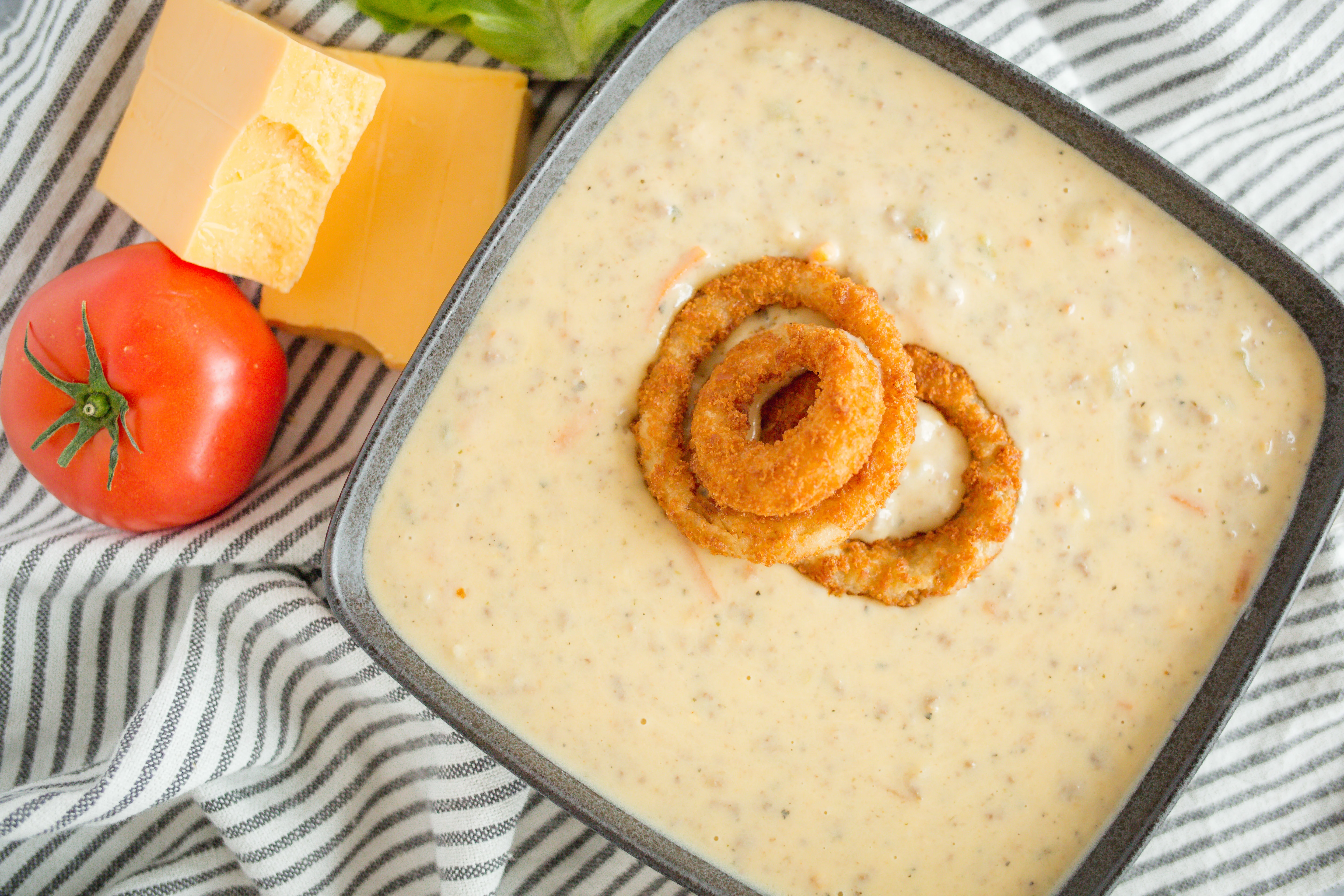 Copycat Cheeseburger Soup | Cooking Professionally