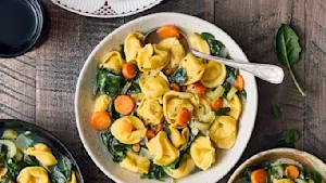 Sick Day Tortellini Soup