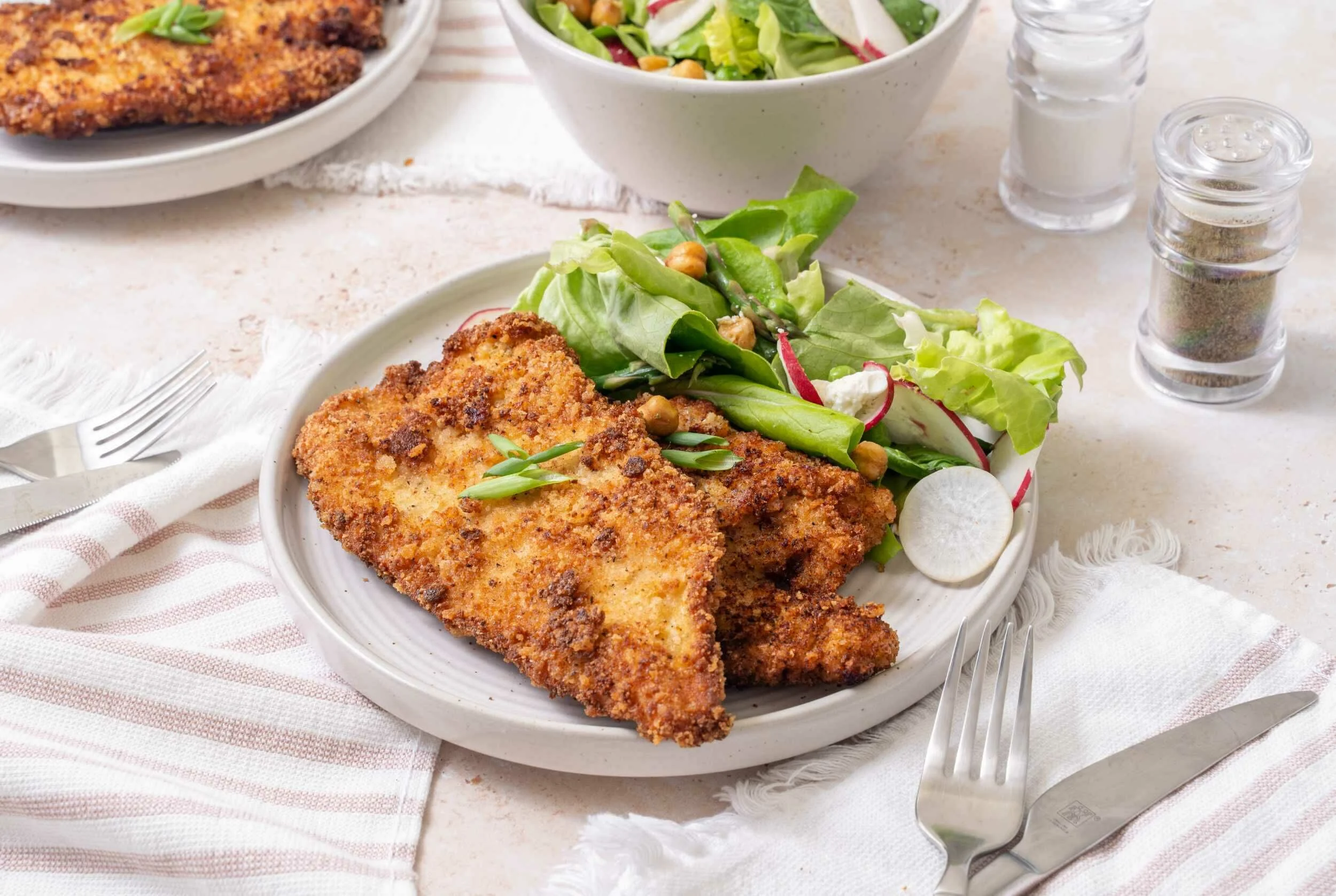 Dressed Up Chicken Milanese | Cooking Professionally