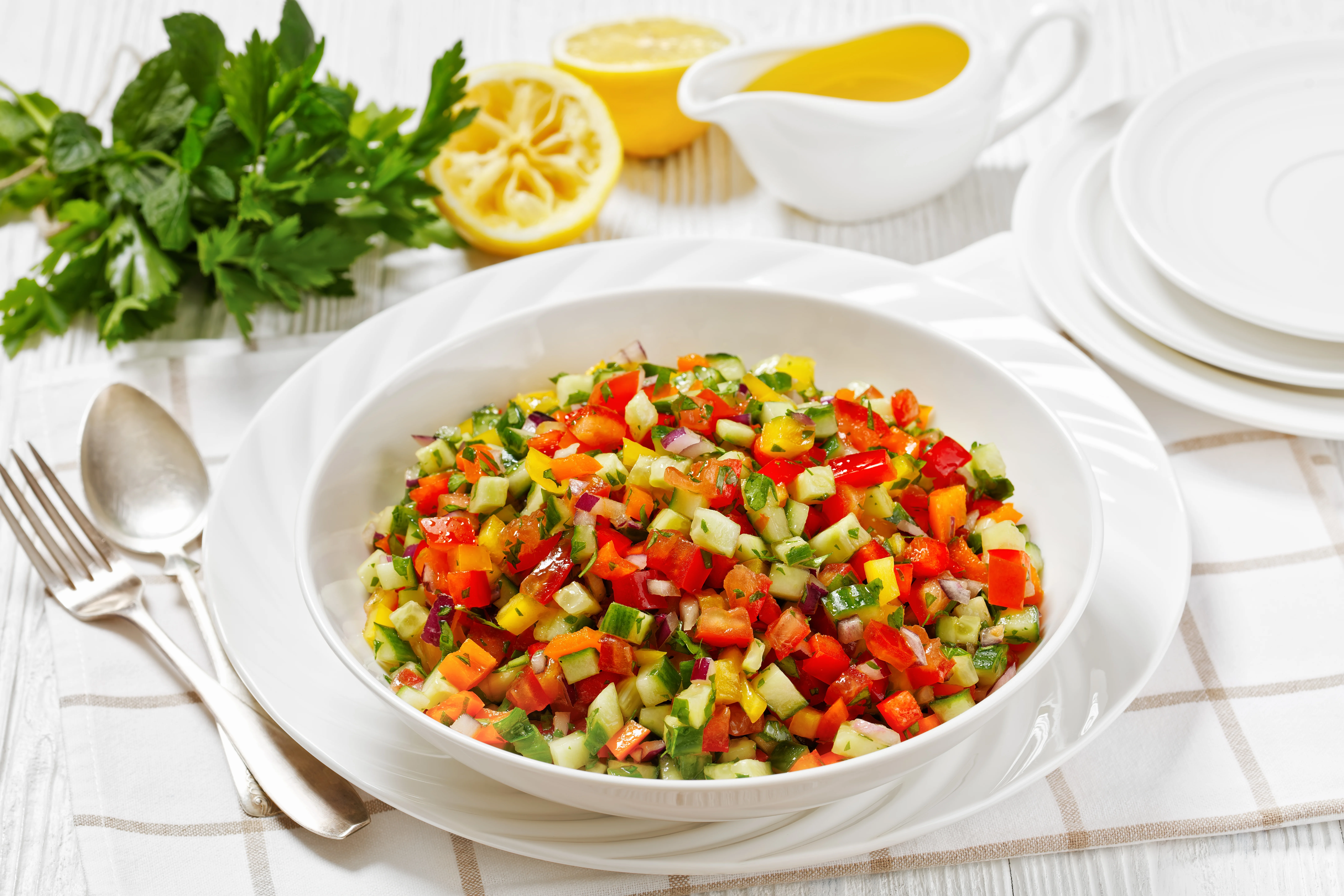 Israeli Salad | Cooking Professionally