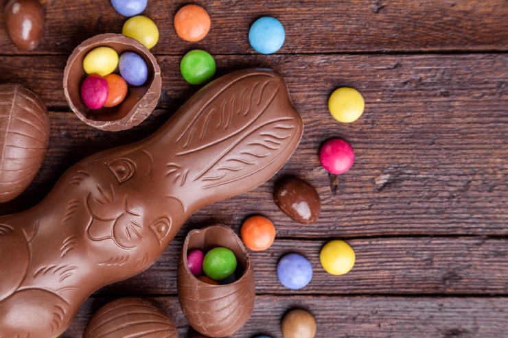  What Easter candy has tons of friends? image