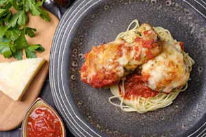 Lighter Chicken Parmesan 4