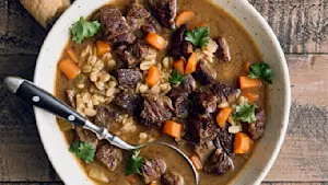 Divine Barley Beef Soup