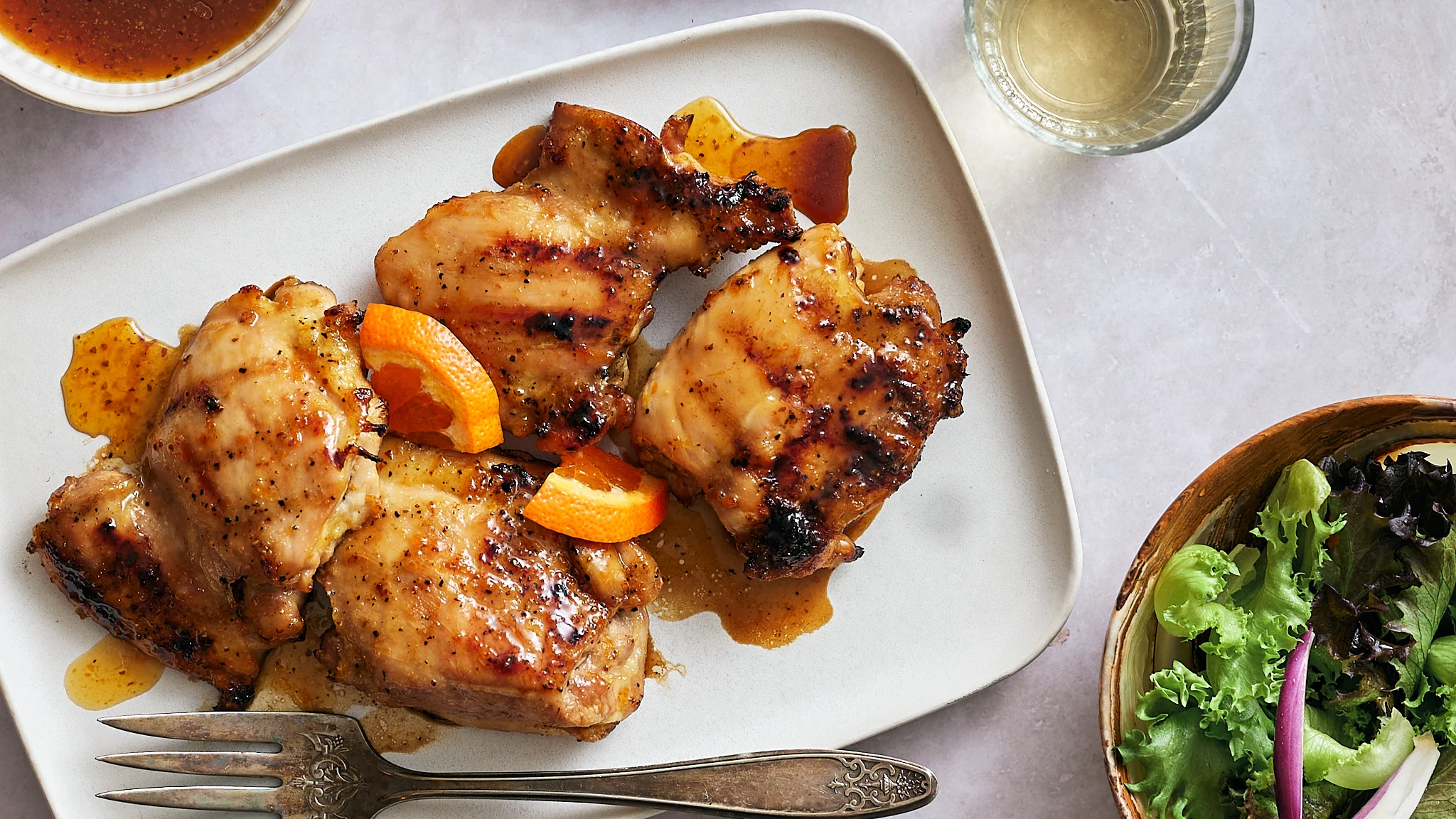 Sweet Orange Chicken Thighs | Command Cooking