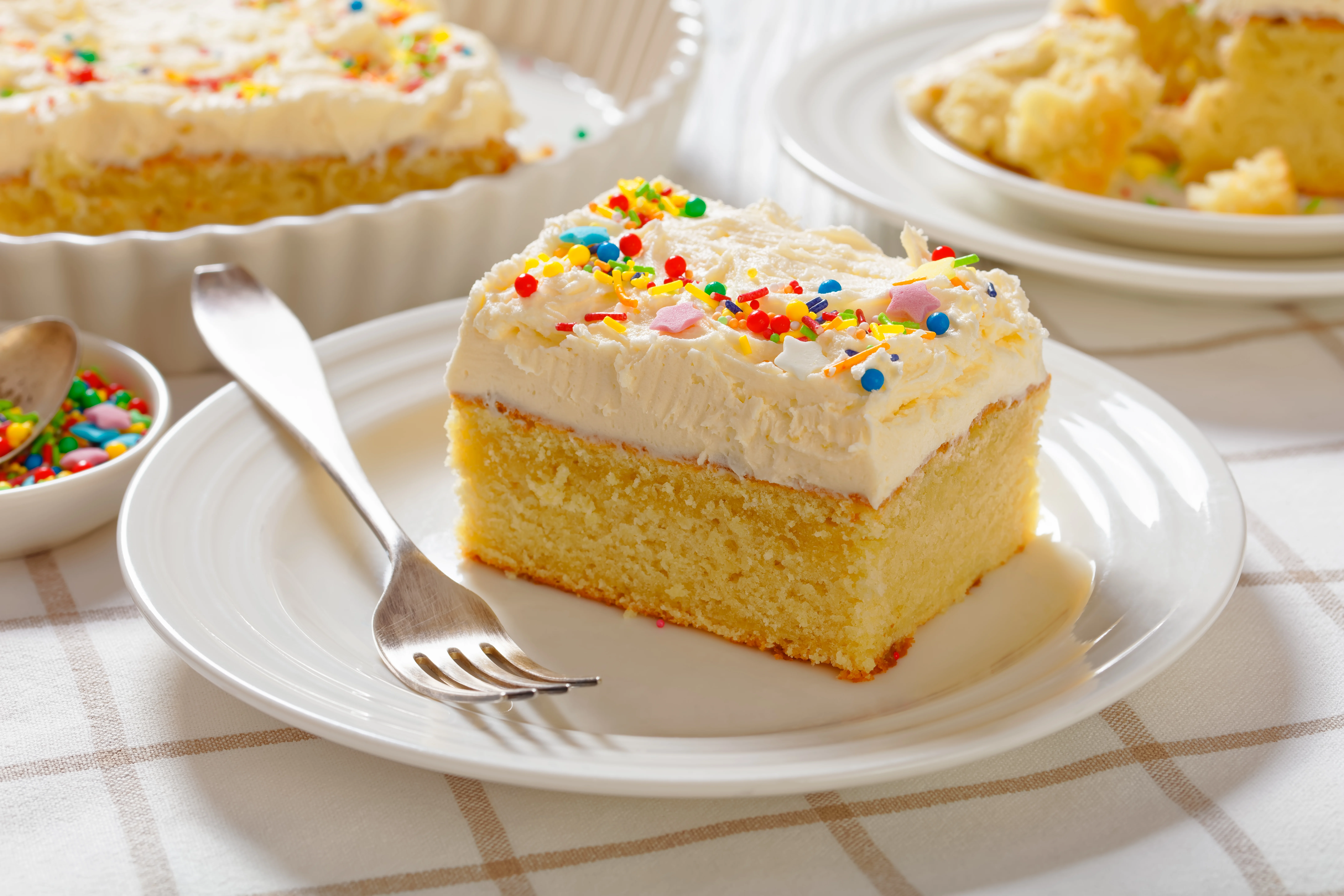 Ginny's Vanilla Sheet Cake | Cooking Professionally
