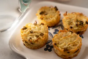 Cheesy Oven-Baked Hash Browns