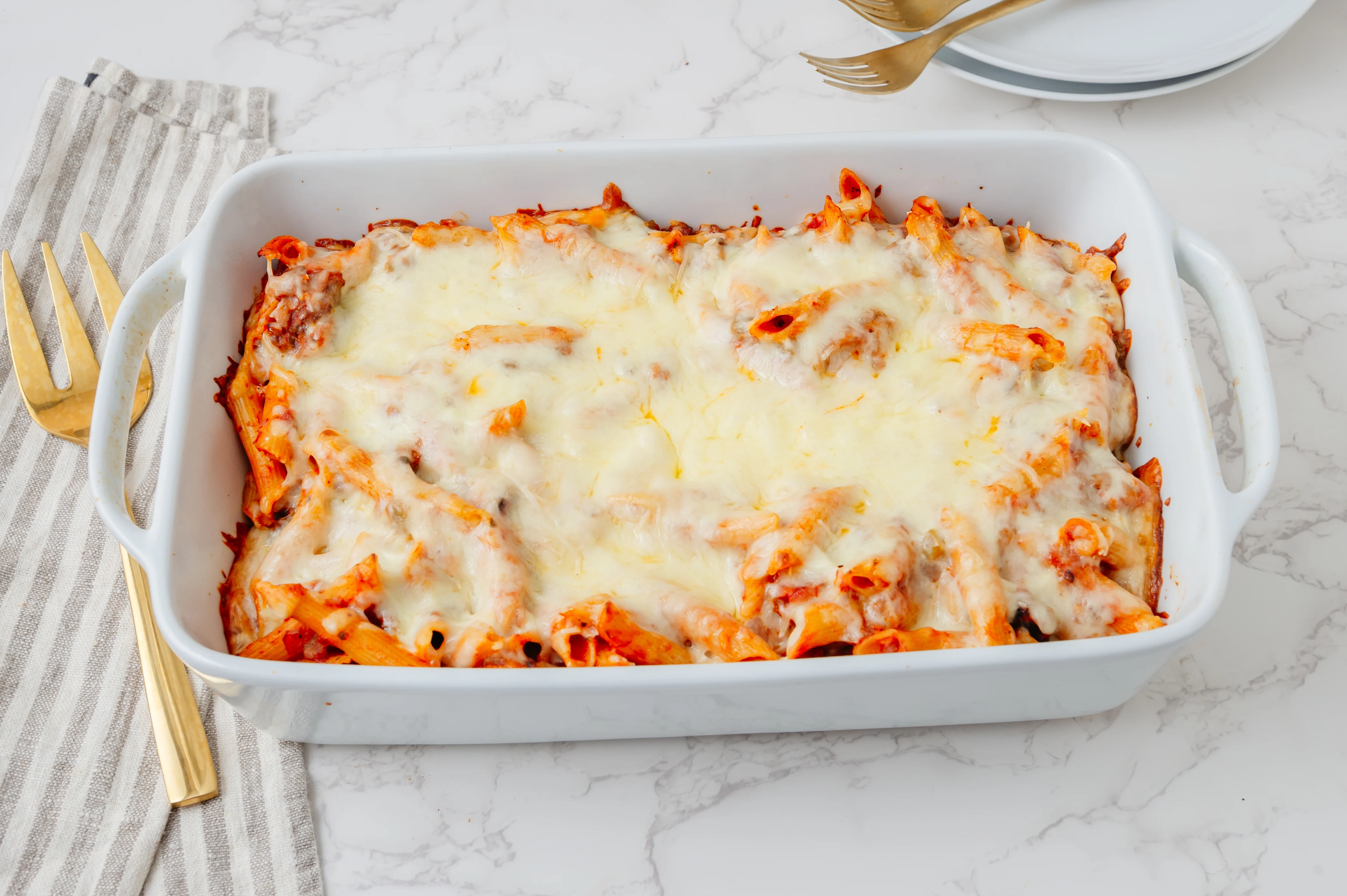 Italian Baked Rigatoni | Cooking Professionally