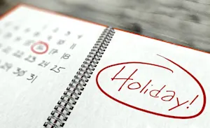 What is the emptiest holiday? image